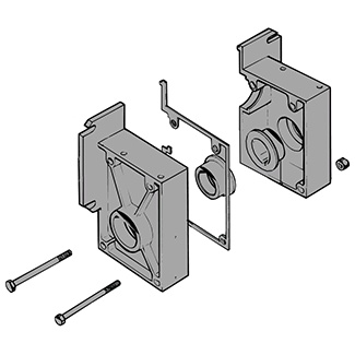 CAME 119RIC010 # Корпус редуктора CAT/C100