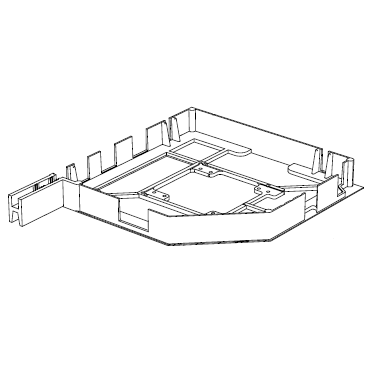 RK30001 # Крышка боковая алюминиевая белая