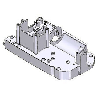 CAME 119RID433 # Крышка корпуса редуктора OPB001