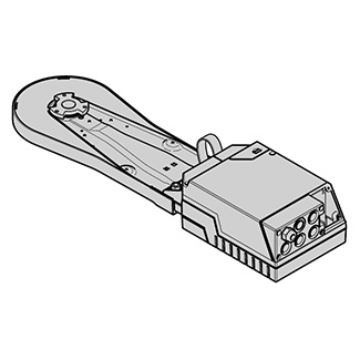 636797 # Привод WA 300 S4, для направляющих H4, HU4, V6, VU6, WE i = 4,3