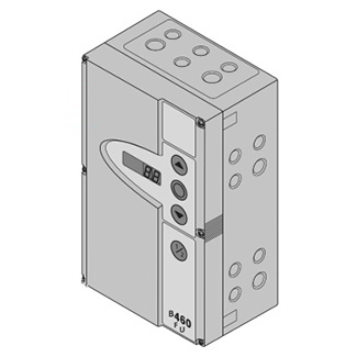 636720 # Блок управления в сборе, в корпусе, включая пакет принадлежностей, B 460 FU
