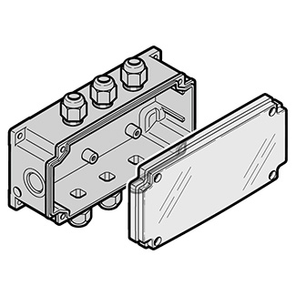 638230 # Внутренний корпус SKS, IP 66, Главное присоедин., включая резьбовое соедин. и пакет винтов