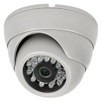 SAF-IP300.Full HD white # Купольная IP видеокамера с ИК подсветкой