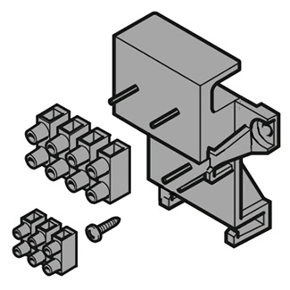 CAME 119RICX020 # Кронштейн с колодкой подключений C-BX