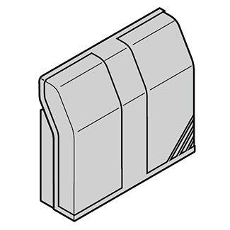 438286 # Корпус блока обработки сигналов TTR 100, TTR 1000, CTR 1/1b, CTR 3/3b, CTV 1/3