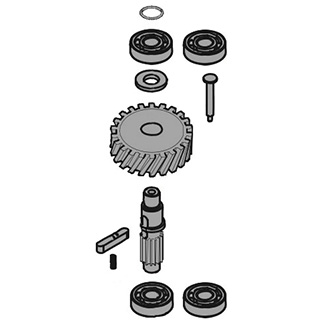 CAME 119RID355 # Малый передаточный вал FE40230 FE4024