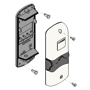 CAME 119RIR257 # Корпус передатчика DIW01 DIW03 DB