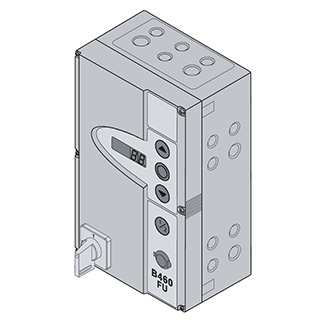 636723 # Блок управления в сборе, в корпусе с главным выключателем и профильным полуцилинд. B 460 FU