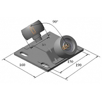 DHS830 # Опора поддерживающая в сборе