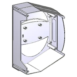 CAME 119RIT131 # Накладка кожуха пластиковая для турникета PSBPS07N/08