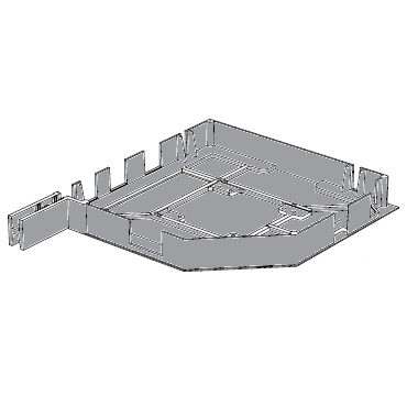 RK30003 # Крышка боковая алюминиевая серая